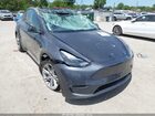 2023 Tesla Model Y Awd/long Range Dual Motor All-wheel Drive Серый vin: 7SAYGDEE0PF887303