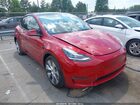 2023 Tesla Model Y Awd/long Range Dual Motor All-wheel Drive Red vin: 7SAYGDEE1PA124008