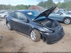 2024 Tesla Model Y Long Range Dual Motor All-wheel Drive Серый vin: 7SAYGDEE1RA225939