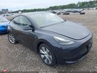 2024 Tesla Model Y Long Range Dual Motor All-wheel Drive Black vin: 7SAYGDEE1RA273618