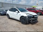 2024 Tesla Model Y Long Range Dual Motor All-wheel Drive Белый vin: 7SAYGDEE1RA293643