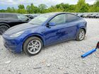 2022 Tesla Model Y Синий vin: 7SAYGDEE2NF439402