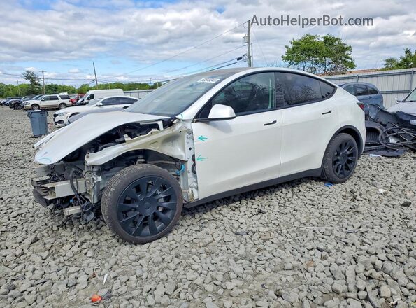 7SAYGDEE2PA052350 2023 TESLA MODEL White Առջևի ձախ երեք քառորդ տեսարան