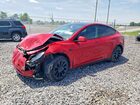 2023 Tesla Model Y Red vin: 7SAYGDEE2PF766482