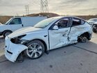 2022 Tesla Model Y White vin: 7SAYGDEE3NF466611
