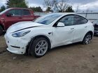2023 Tesla Model Y White vin: 7SAYGDEE3PA051854