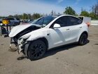 2023 Tesla Model Y White vin: 7SAYGDEE3PA196358