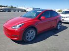 2023 Tesla Model Y Red vin: 7SAYGDEE3PF815933
