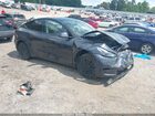 2024 Tesla Model Y Long Range Dual Motor All-wheel Drive Серый vin: 7SAYGDEE3RA251135