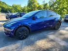 2023 Tesla Model Y Blue vin: 7SAYGDEE4PF827086