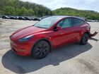 2024 Tesla Model Y Красный vin: 7SAYGDEE4RA306059