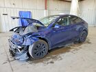 2022 Tesla Model Y Blue vin: 7SAYGDEE5NF441578