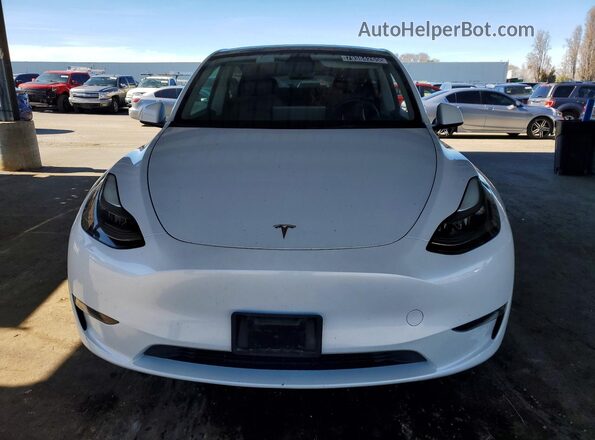 7SAYGDEE5PF637409 2023 TESLA MODEL White Vista frontal