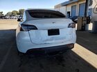 2023 Tesla Model Y White vin: 7SAYGDEE5PF637409 Damage: Rear Bumper Extension, Broken, Replacement Required
