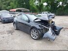 2024 Tesla Model Y Long Range Dual Motor All-wheel Drive Gray vin: 7SAYGDEE5RF995404
