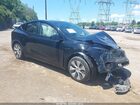 2022 Tesla Model Y Long Range Dual Motor All-wheel Drive Black vin: 7SAYGDEE6NA008493