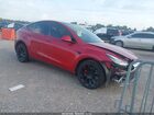 2022 Tesla Model Y Long Range Dual Motor All-wheel Drive Красный vin: 7SAYGDEE6NF395792
