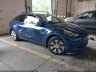 2022 Tesla Model Y Long Range Dual Motor All-wheel Drive Blue vin: 7SAYGDEE8NF428579