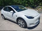 2023 Tesla Model Y Awd/long Range Dual Motor All-wheel Drive White vin: 7SAYGDEE8PA120053