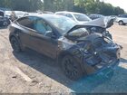 2024 Tesla Model Y Long Range Dual Motor All-wheel Drive Black vin: 7SAYGDEE8RA219619