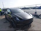 2022 Tesla Model Y Long Range Dual Motor All-wheel Drive Gray vin: 7SAYGDEE9NA006057