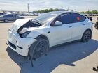 2022 Tesla Model Y White vin: 7SAYGDEE9NF504553