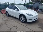 2023 Tesla Model Y Awd/long Range Dual Motor All-wheel Drive White vin: 7SAYGDEE9PA037697