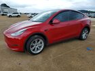 2023 Tesla Model Y Red vin: 7SAYGDEE9PA154597