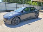 2024 Tesla Model Y Серый vin: 7SAYGDEE9RA231178