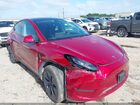 2024 Tesla Model Y Long Range Dual Motor All-wheel Drive Красный vin: 7SAYGDEE9RA325612