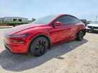 2026 Tesla Model Y Red vin: 7SAYGDEE9TA446583