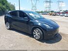 2022 Tesla Model Y Long Range Dual Motor All-wheel Drive Black vin: 7SAYGDEEXNF309688
