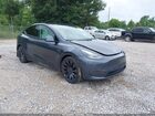 2022 Tesla Model Y Performance Dual Motor All-wheel Drive Gray vin: 7SAYGDEF0NF381976