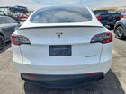 2022 Tesla Model Y White vin: 7SAYGDEF1NF456541