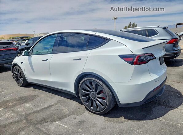 7SAYGDEF1NF456541 2022 TESLA MODEL White Trasero izquierdo