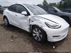 2023 Tesla Model Y Performance Dual Motor All-wheel Drive White vin: 7SAYGDEF1PA049058