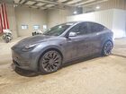 2022 Tesla Model Y Gray vin: 7SAYGDEF4NF404790