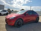 2024 Tesla Model Y Red vin: 7SAYGDEF4RA284248