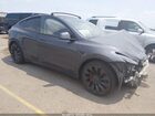 2023 Tesla Model Y Performance Dual Motor All-wheel Drive Gray vin: 7SAYGDEF5PF880338