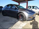 2025 Tesla Model Y Performance Dual Motor All-wheel Drive Gray vin: 7SAYGDEF5SA363076