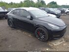 2022 Tesla Model Y Performance Dual Motor All-wheel Drive Black vin: 7SAYGDEF6NF397938