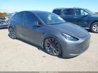 2023 Tesla Model Y Performance Dual Motor All-wheel Drive Серый vin: 7SAYGDEF6PF812307