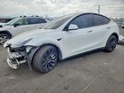 2025 Tesla Model Y White vin: 7SAYGDEF6SF221564