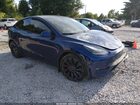 2022 Tesla Model Y Performance Dual Motor All-wheel Drive Синий vin: 7SAYGDEF7NF310239