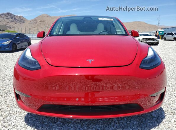 7SAYGDEF9PF980507 2023 TESLA MODEL Red Դիմացի տեսք