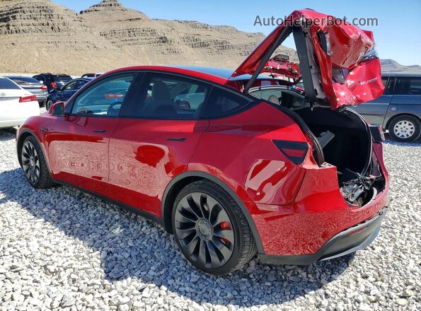 7SAYGDEF9PF980507 2023 TESLA MODEL Red Հետևի ձախ