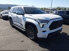 2024 Toyota Sequoia Platinum White vin: 7SVAAABA0RX022877