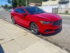 2018 Acura Tlx Tech+a Red vin: 19UUB2F61JA008253