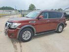 2018 Nissan Armada Sv Brown vin: JN8AY2ND2J9053109