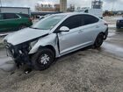 2019 Hyundai Accent Se Silver vin: 3KPC24A34KE047713